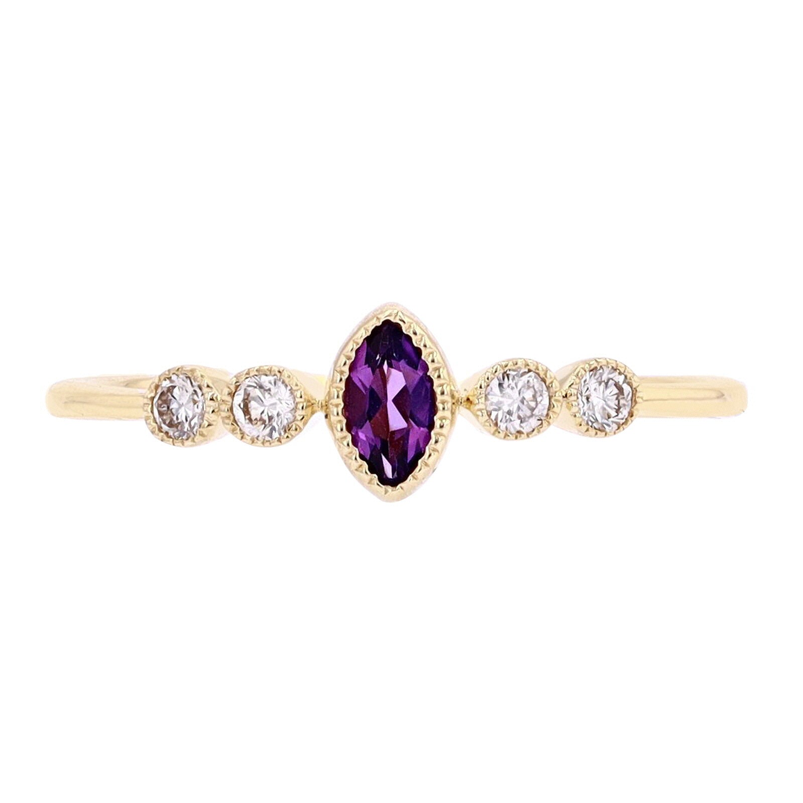 10K Amethyst Marquise Ring<p><strong>More Colors Available</p></strong>