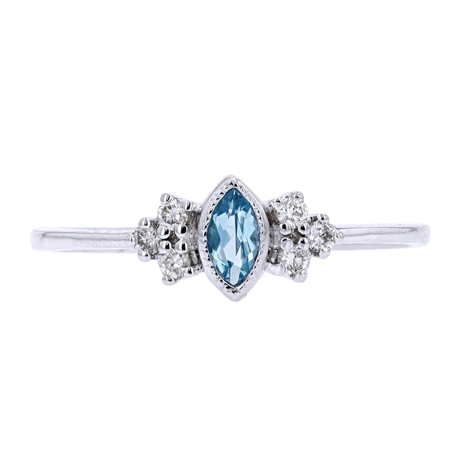 10K Swiss Blue Topaz Ring<p><strong>More Colors Available</p></strong>