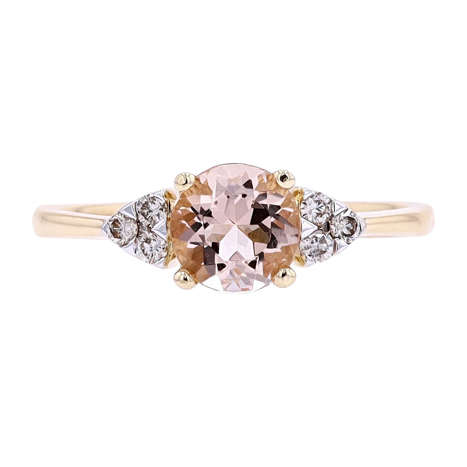 14K Morganite Ring<p><strong>More Colors Available</p></strong>
