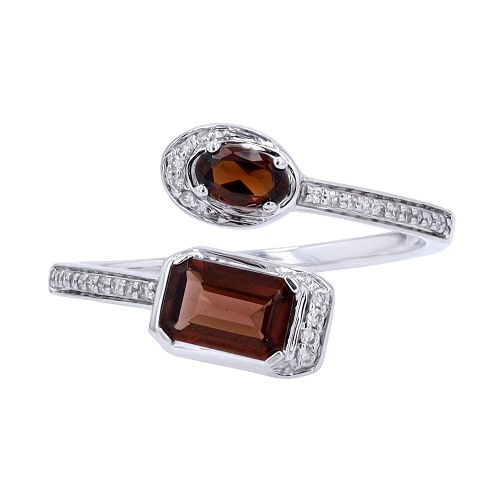 10K Garnet Cuff Ring<p><strong>More Colors Available</p></strong>