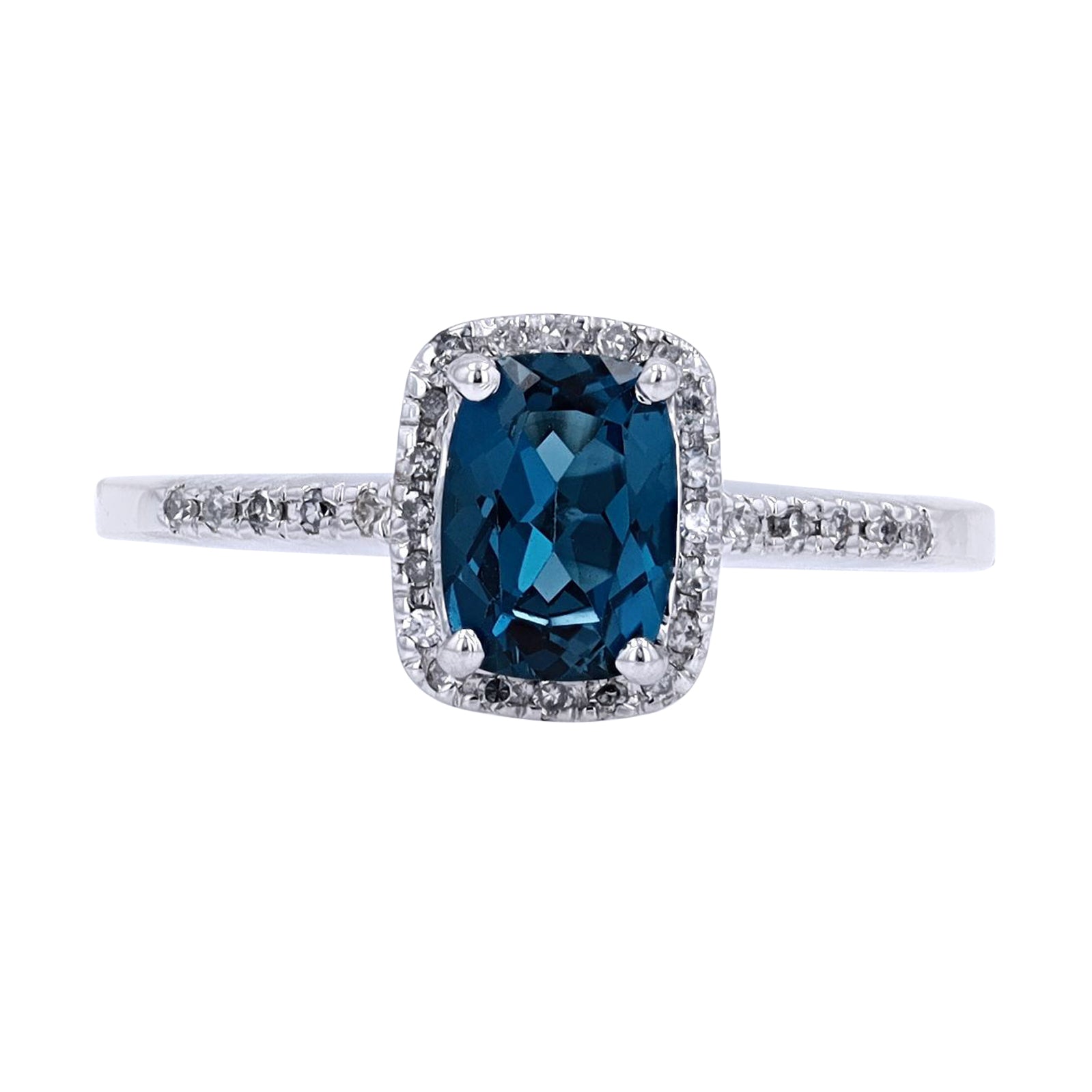 10K Gemstone Center Ring<p><strong>More Colors Available</p></strong>