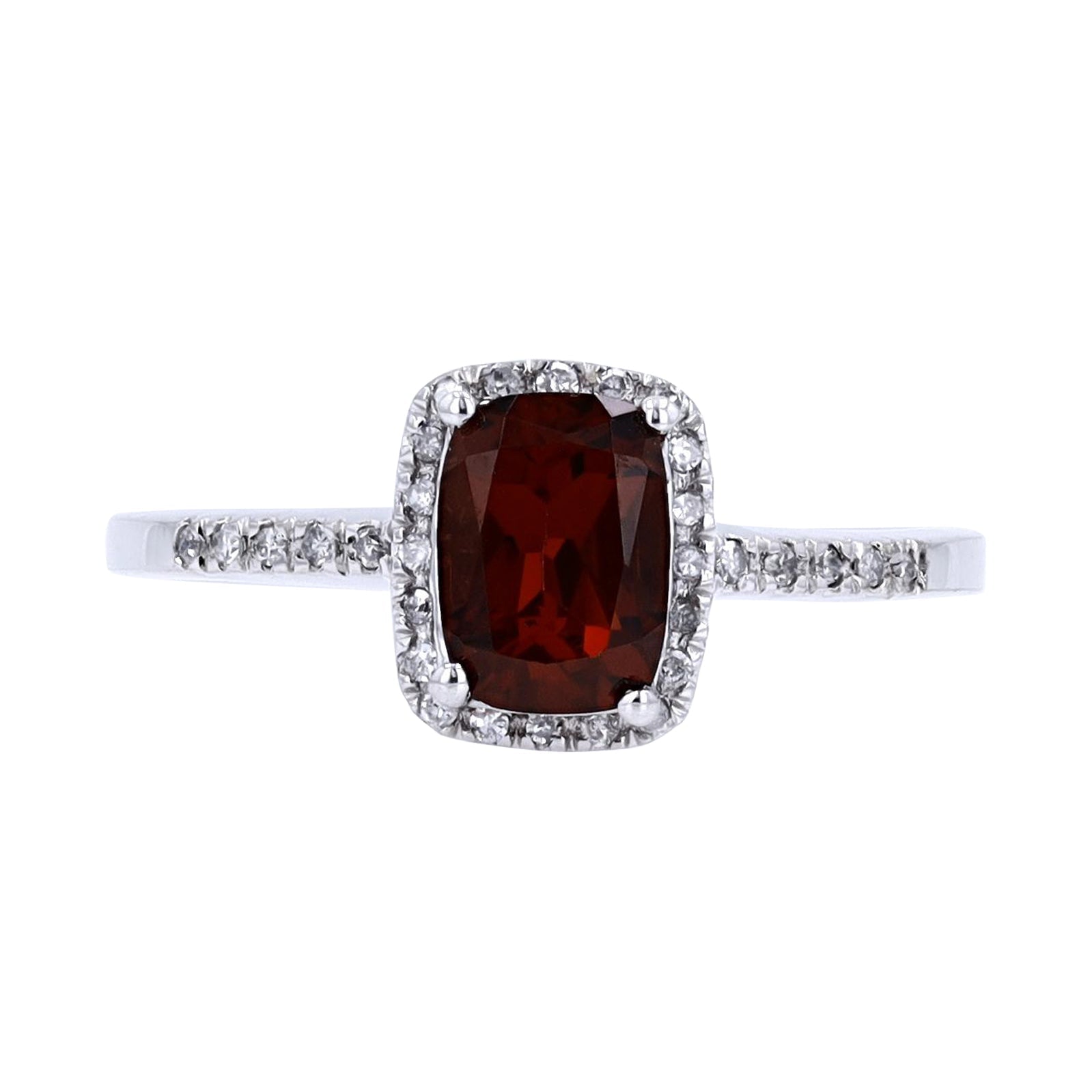 10K Gemstone Center Ring<p><strong>More Colors Available</p></strong>