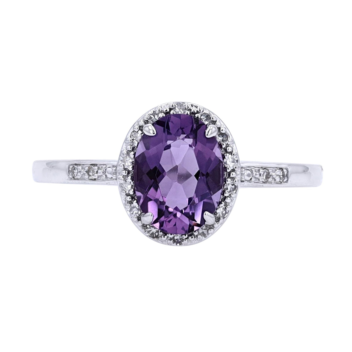 14K Oval Gemstone Ring<p><strong>More Colors Available</p></strong>
