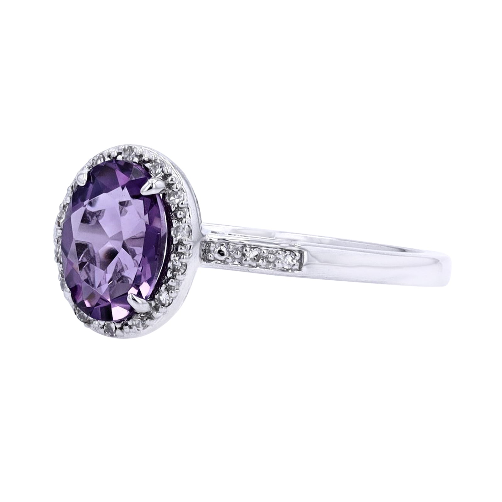 14K Oval Gemstone Ring<p><strong>More Colors Available</p></strong>