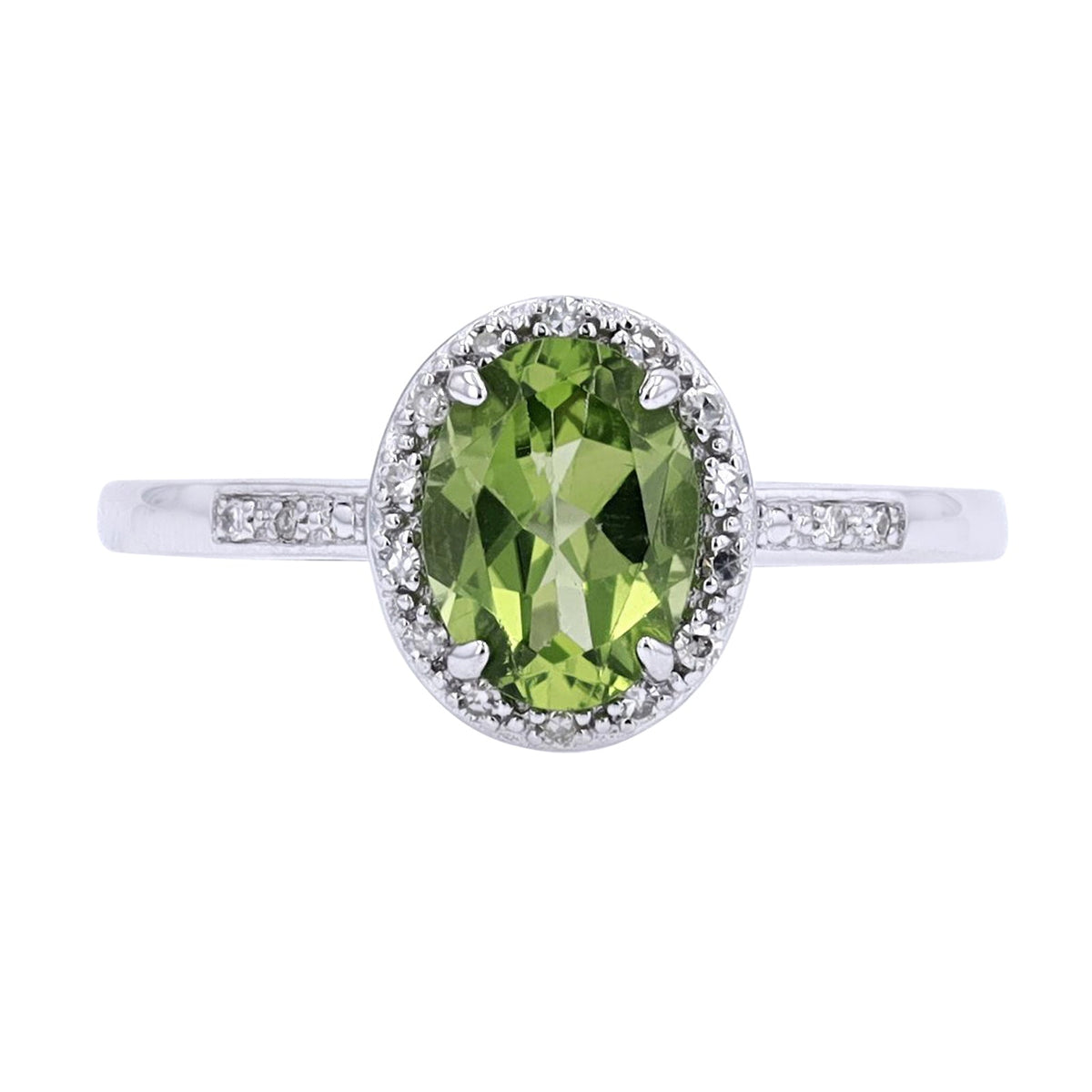 14K Oval Gemstone Ring<p><strong>More Colors Available</p></strong>