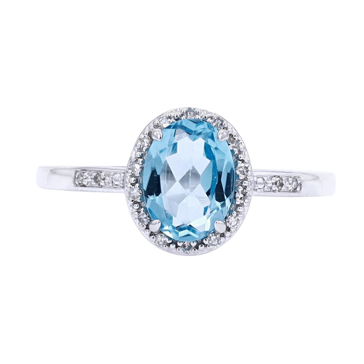 14K Oval Gemstone Ring<p><strong>More Colors Available</p></strong>