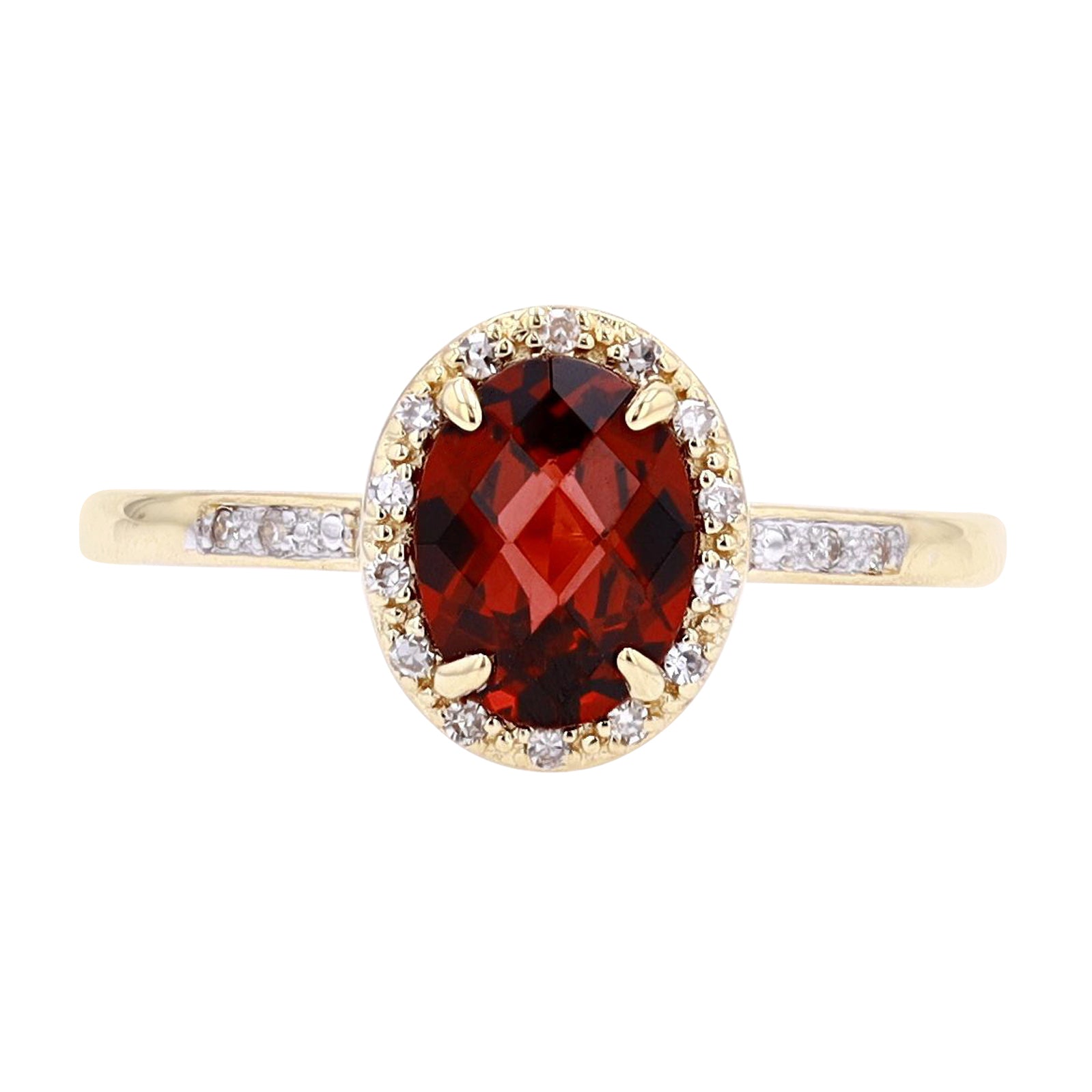 14K Oval Gemstone Ring<p><strong>More Colors Available</p></strong>