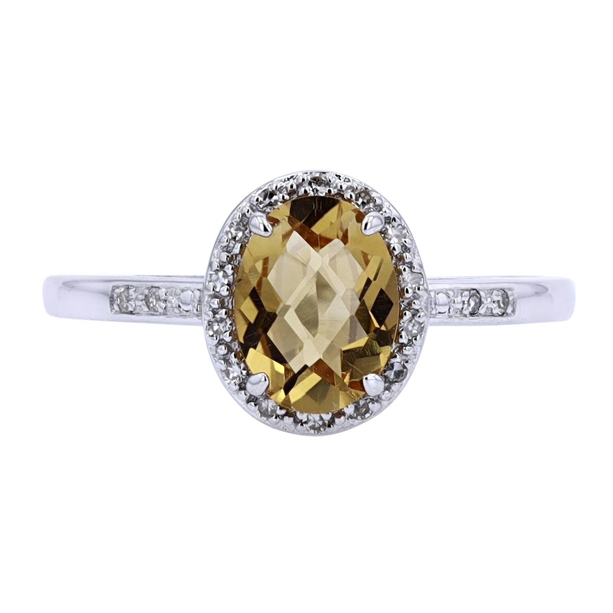 14K Oval Gemstone Ring<p><strong>More Colors Available</p></strong>