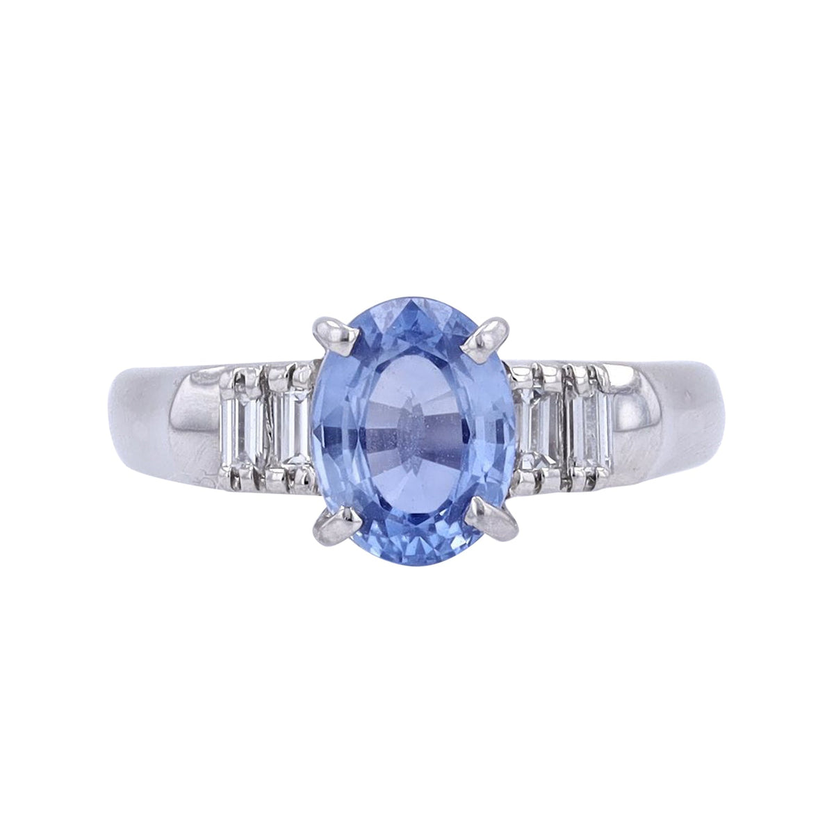 PT850 1.51 CT No Heat Sri Lanka Sapphire Ring<p><strong>GIA Available</p></strong>