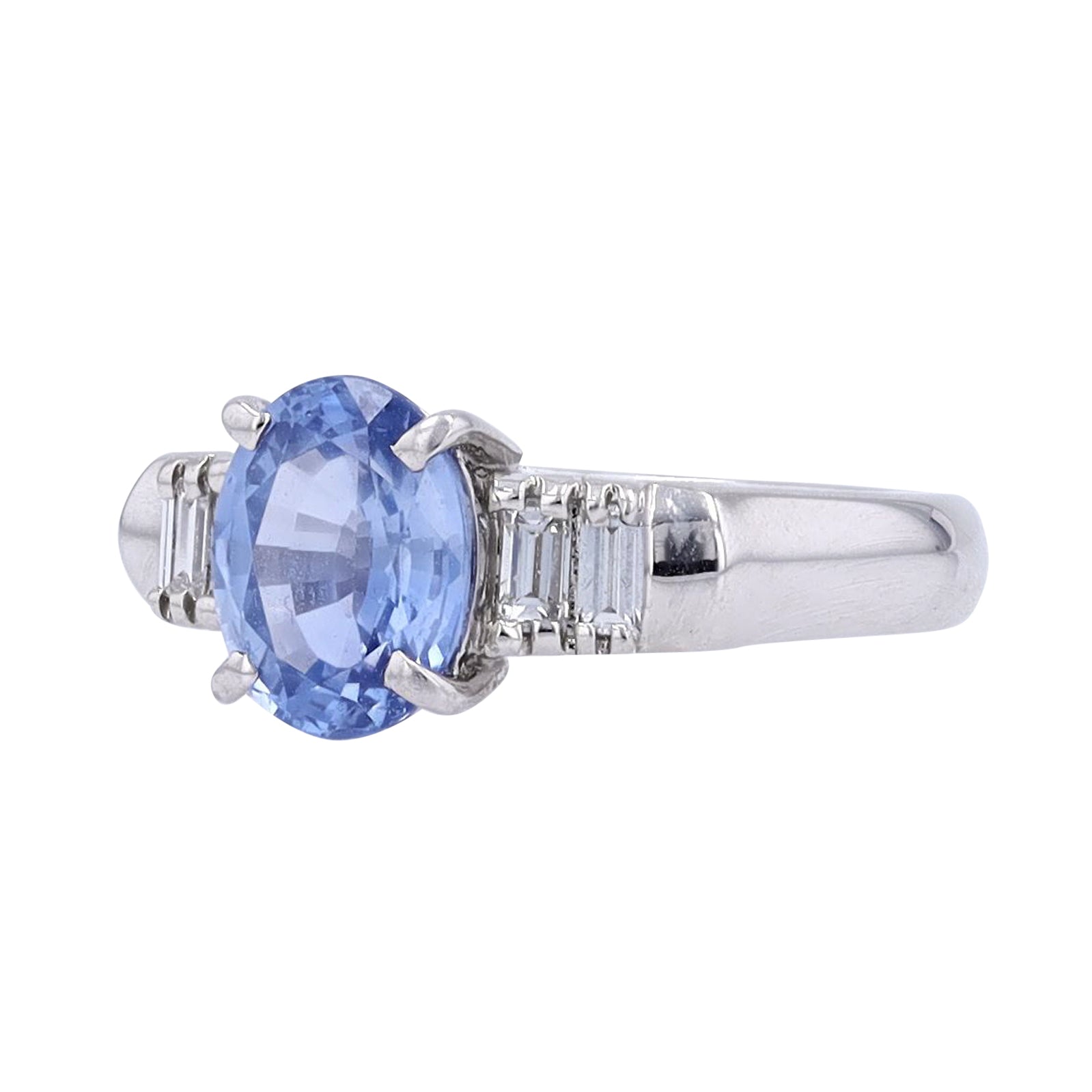 PT850 1.51 CT No Heat Sri Lanka Sapphire Ring<p><strong>GIA Available</p></strong>