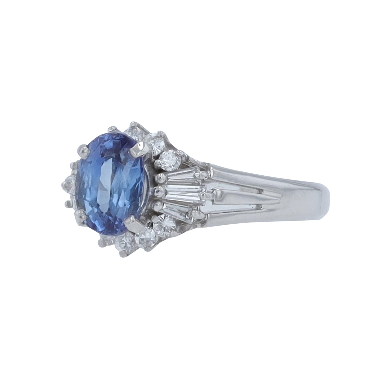 PT900 1.12 CT Sapphire Ring