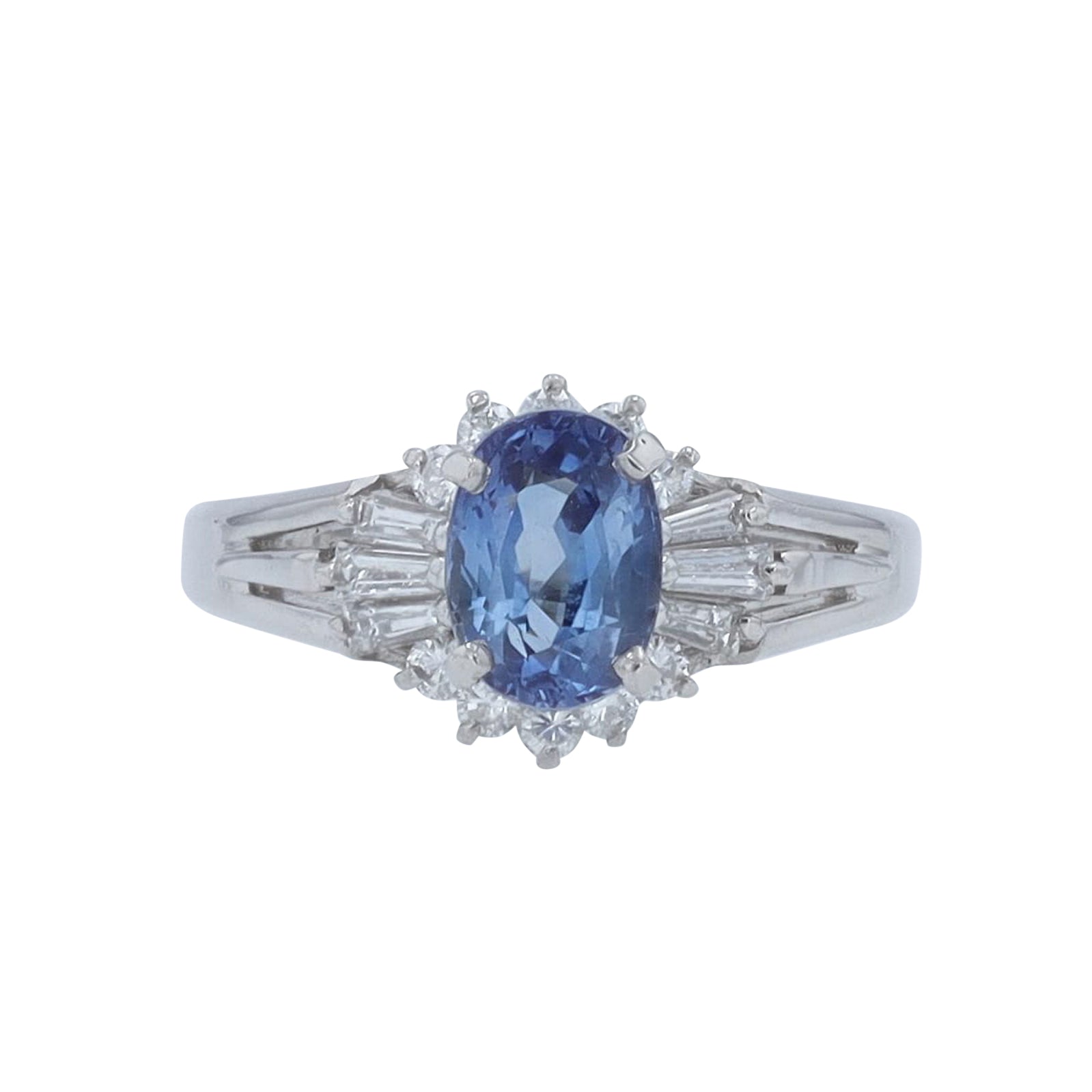 PT900 1.12 CT Sapphire Ring