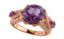 14K RG EFFY Amethyst Ring
