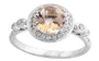 14K WG EFFY Morganite Ring