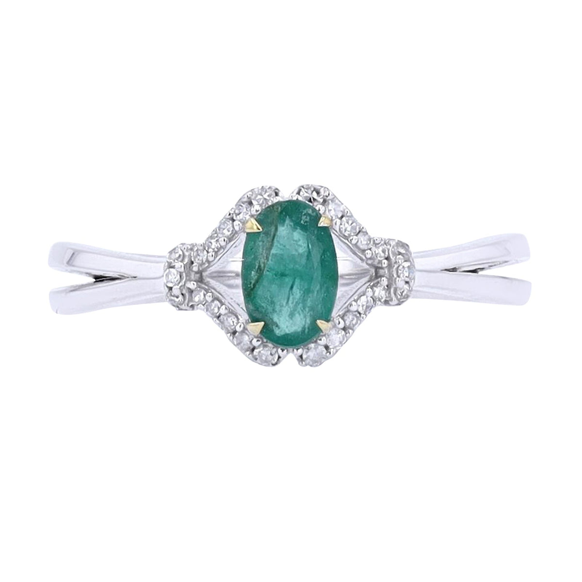 14K Gemstone & Diamond Rings<p><strong>More Colors Available</p></strong>