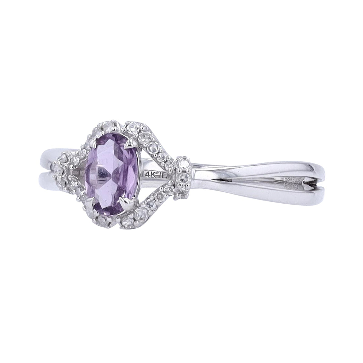 14K Gemstone & Diamond Rings<p><strong>More Colors Available</p></strong>