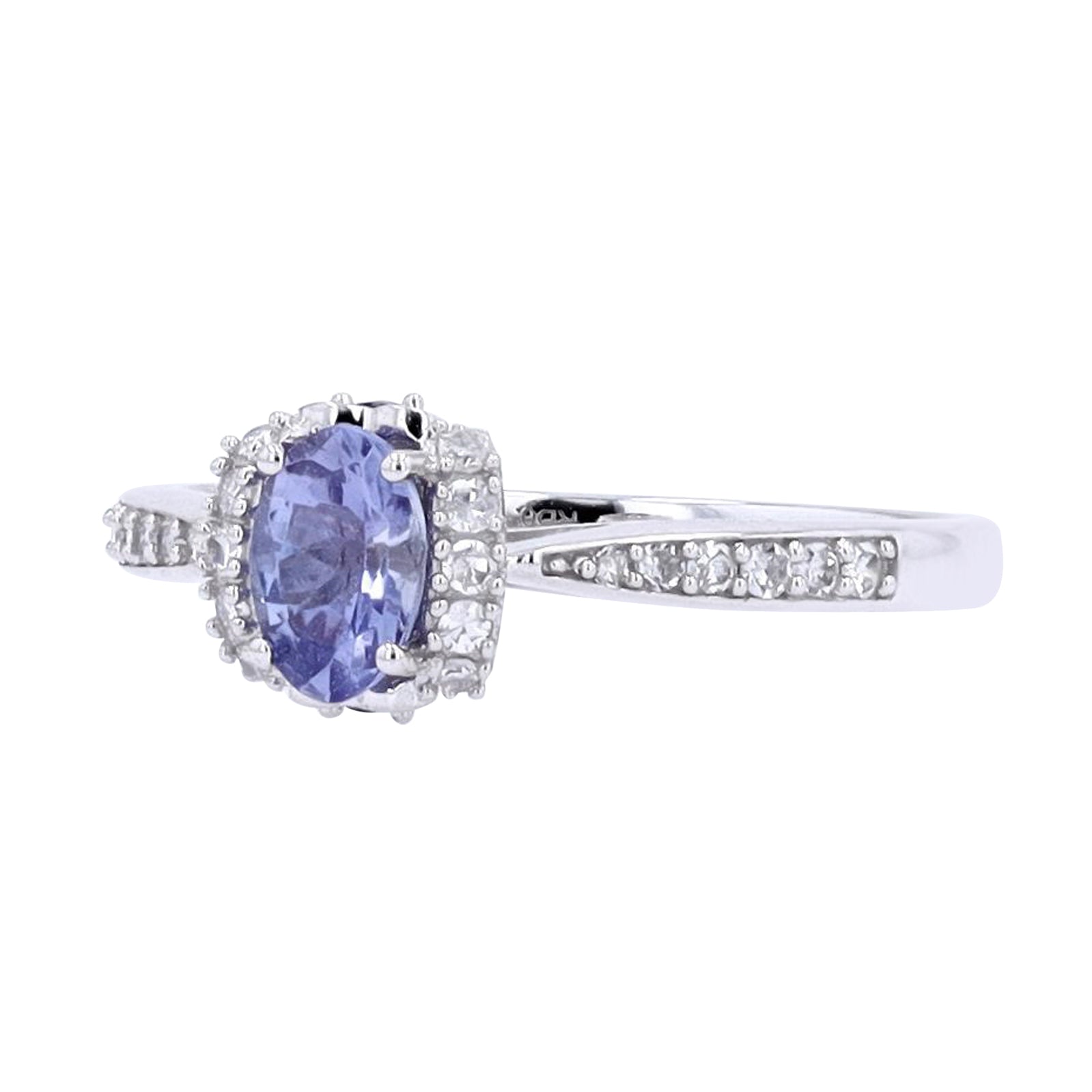 14K Gemstone & Diamond Ring<p><strong>More Colors Available</p></strong>