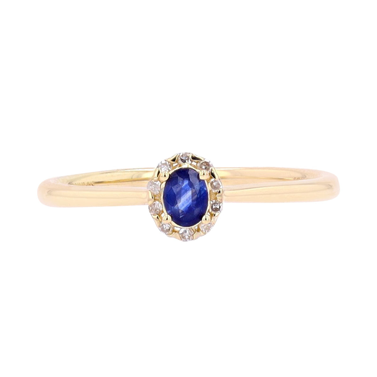 14K Gemstone Center Ring<p><strong>More Colors Available</p></strong>