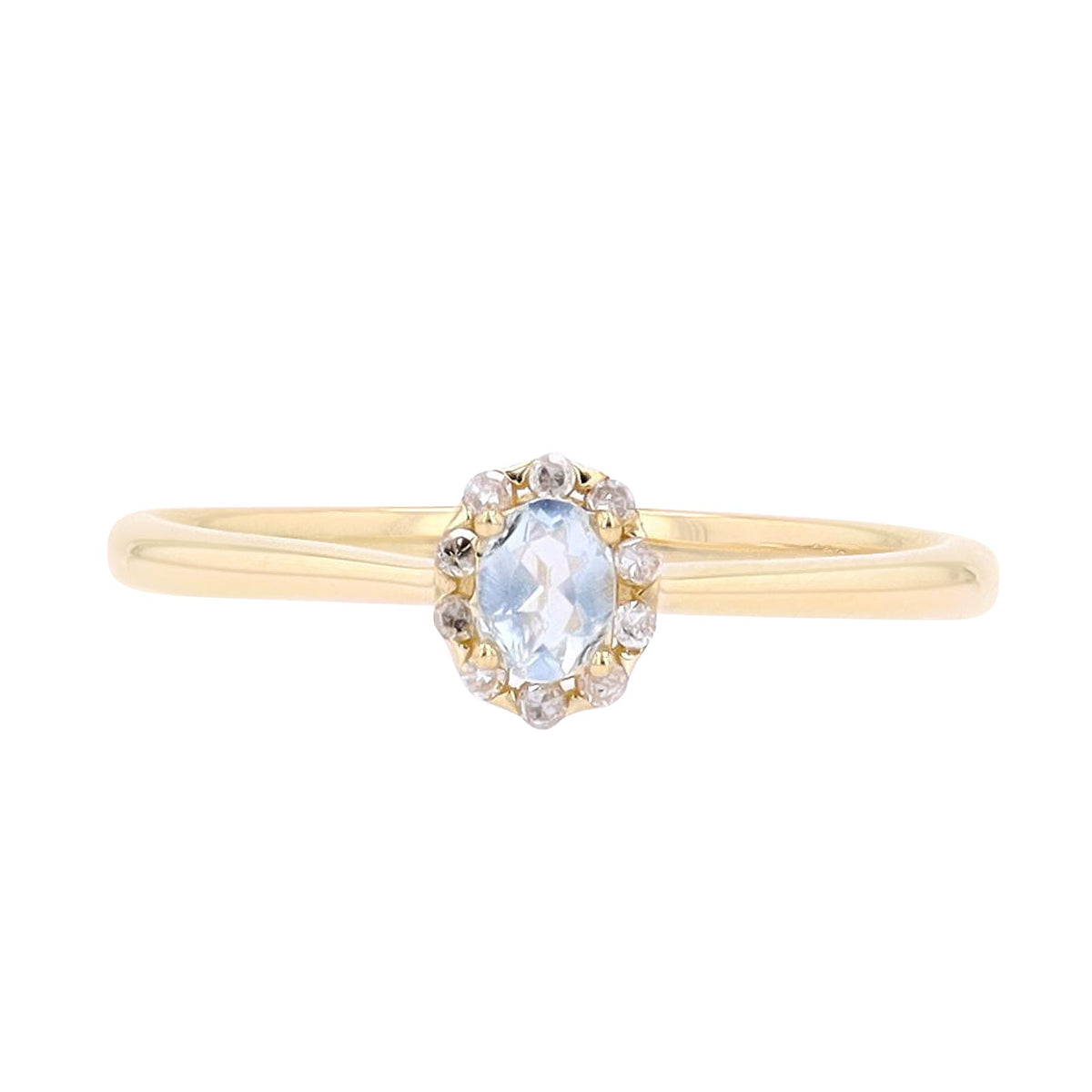 14K Gemstone Center Ring<p><strong>More Colors Available</p></strong>