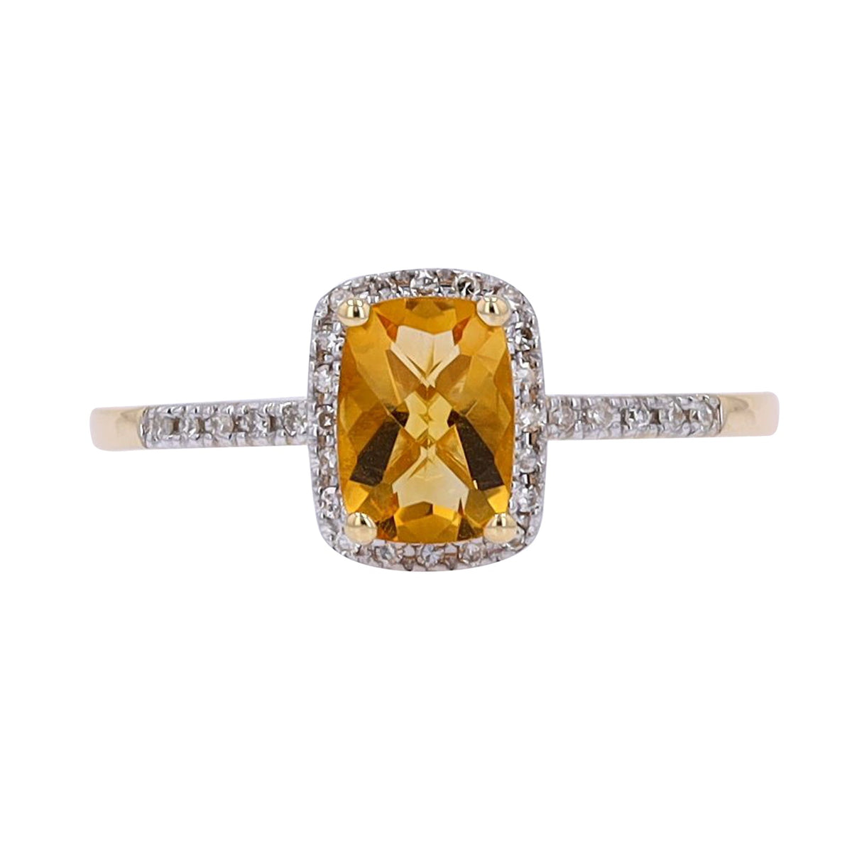14K Gemstone Center Ring<p><strong>More Colors Available</p></strong>