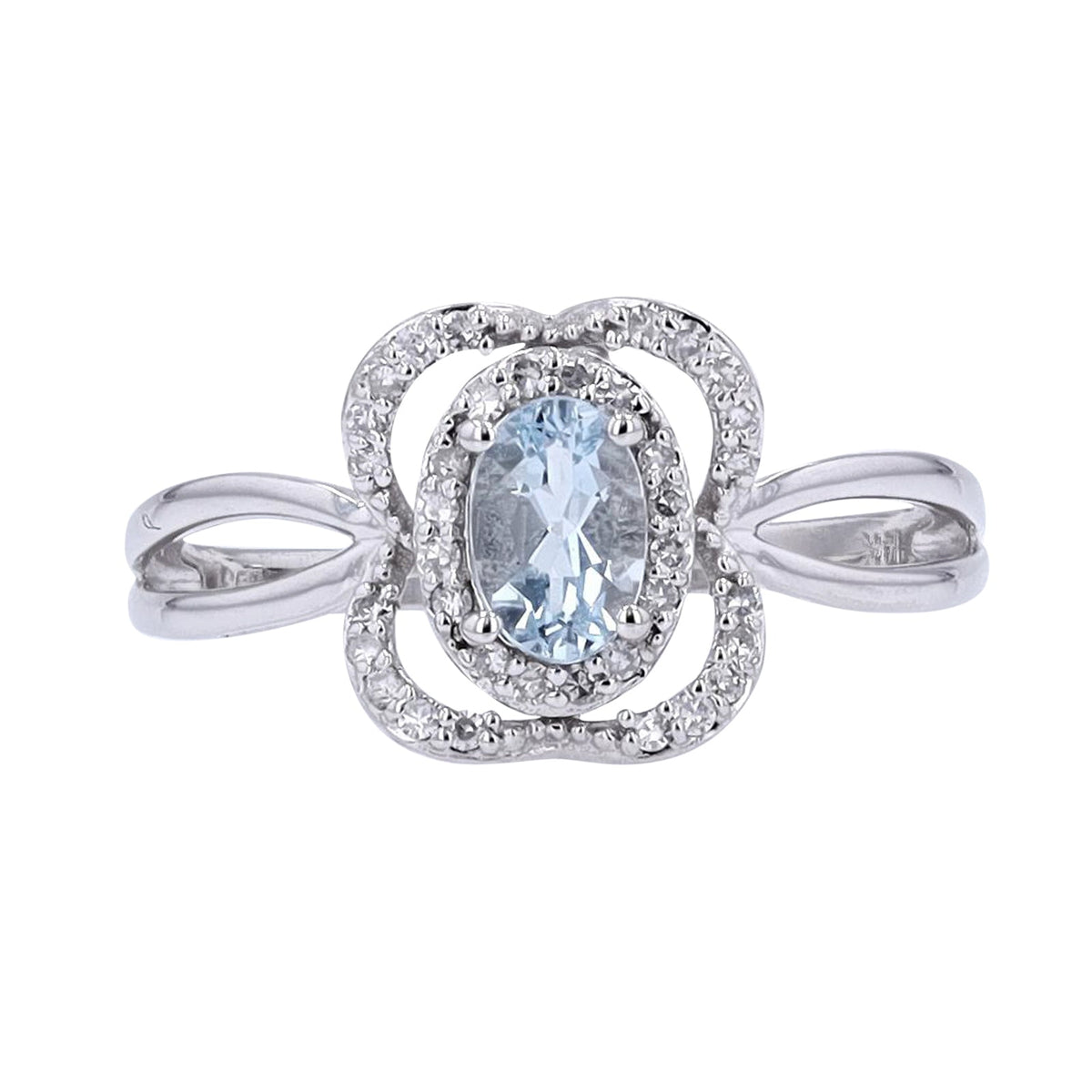 14K Oval Gemstone Ring<p><strong>More Colors Available</p></strong>