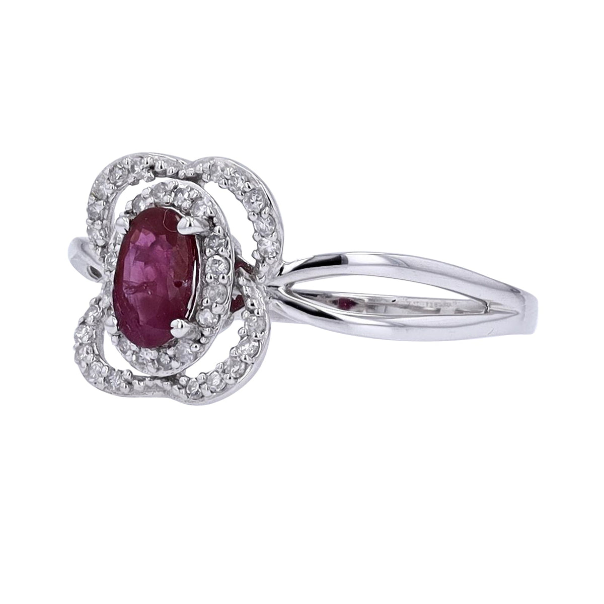 14K Oval Gemstone Ring<p><strong>More Colors Available</p></strong>