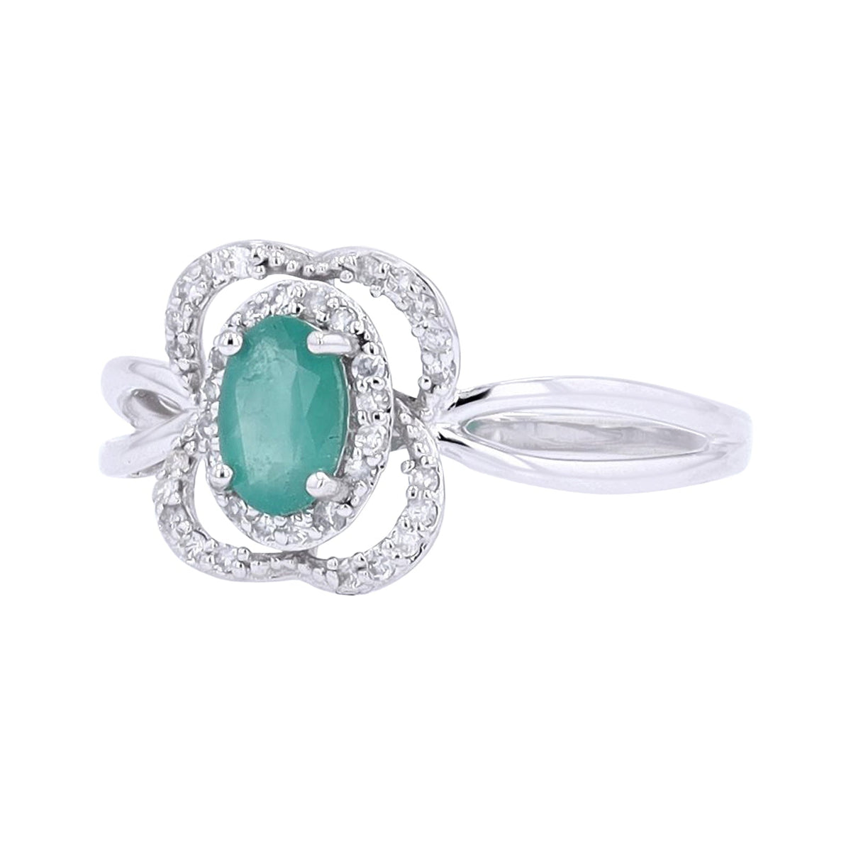 14K Oval Gemstone Ring<p><strong>More Colors Available</p></strong>