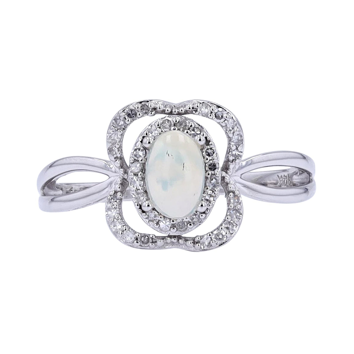 14K Oval Gemstone Ring<p><strong>More Colors Available</p></strong>