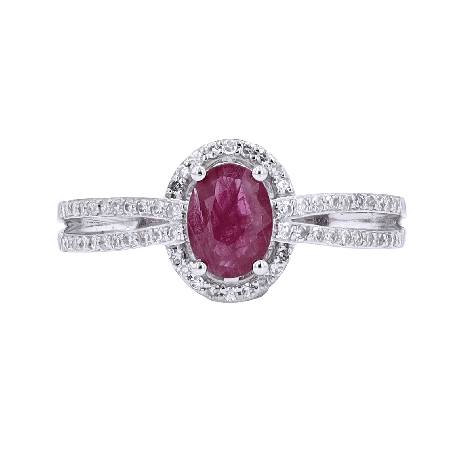 14K Gemstone Center Ring<p><strong>More Colors Available</p></strong>
