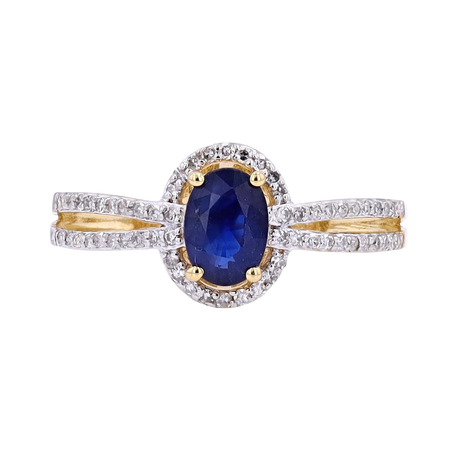 14K Gemstone Center Ring<p><strong>More Colors Available</p></strong>