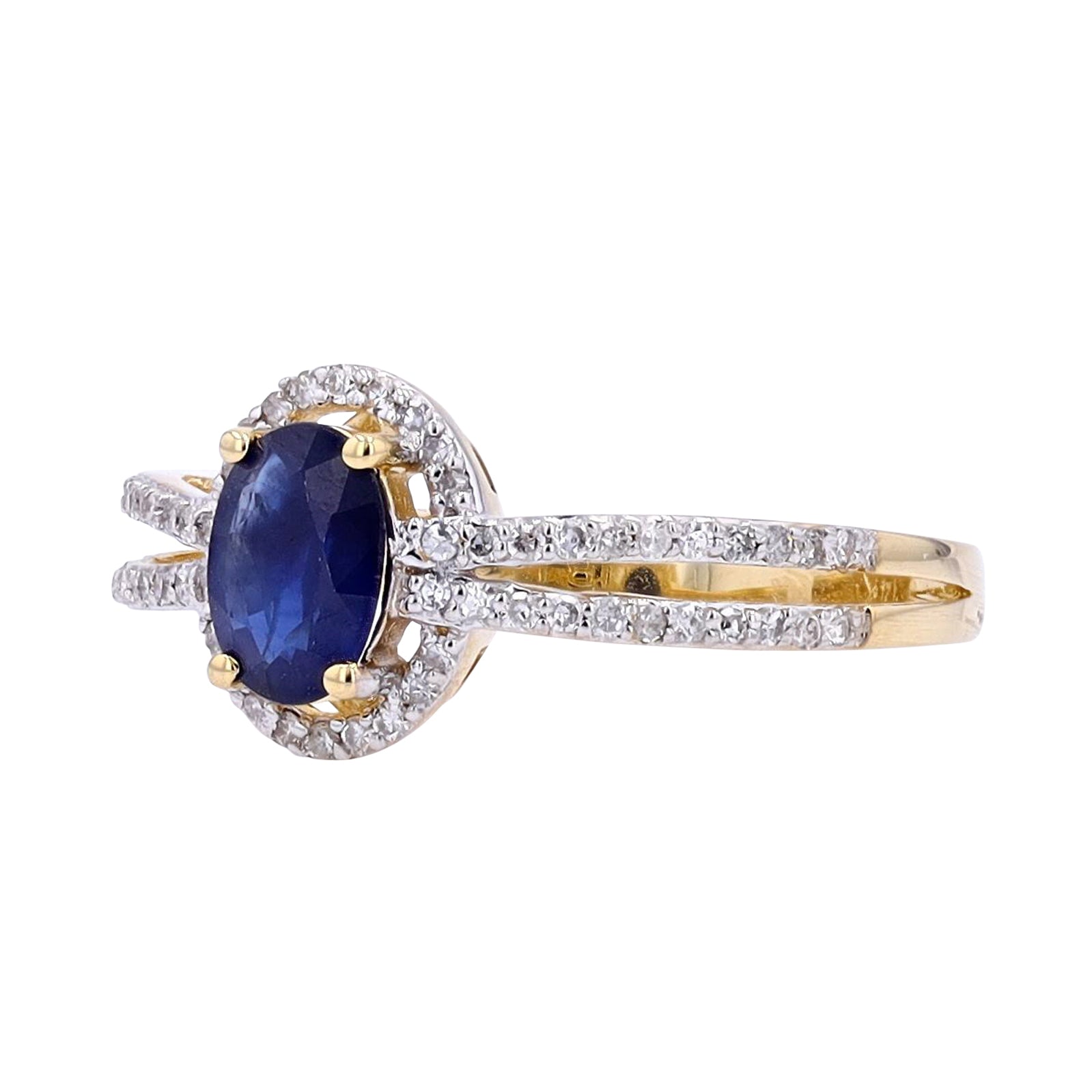 14K Gemstone Center Ring<p><strong>More Colors Available</p></strong>