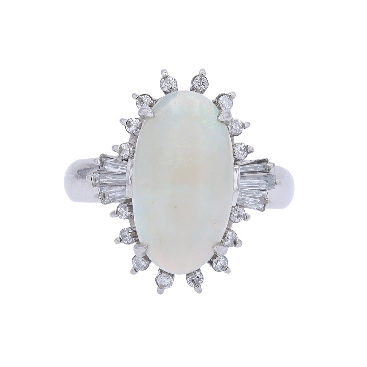 PT900 3 CT Opal Ring