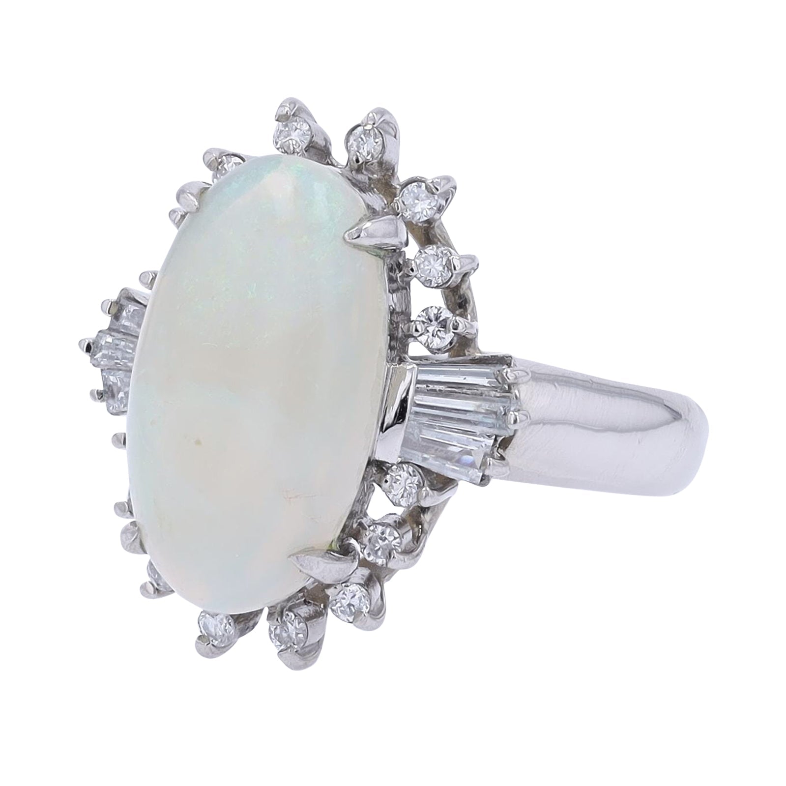 PT900 3 CT Opal Ring