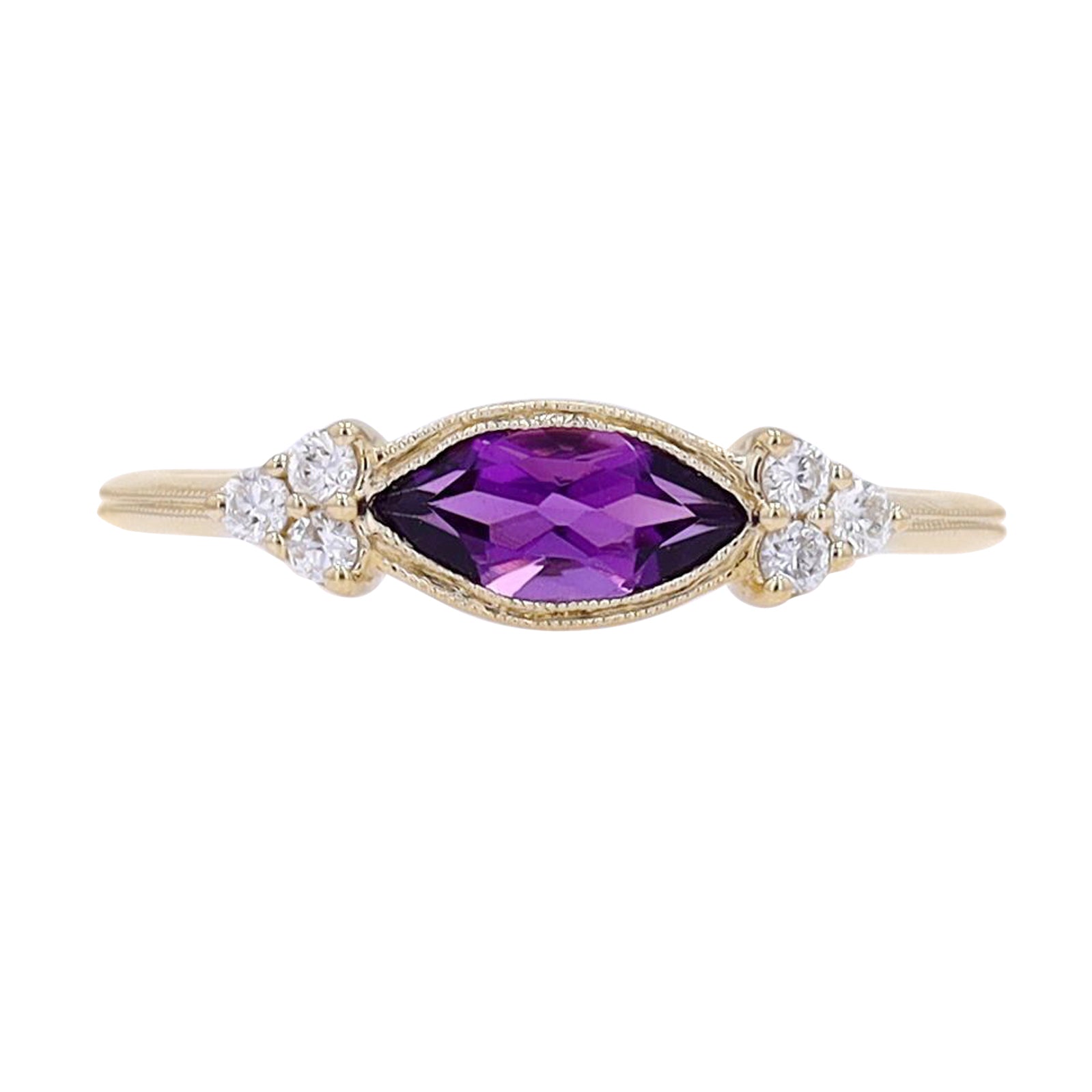 10K Gemstone Ring<p><strong>More Colors Available</p></strong>