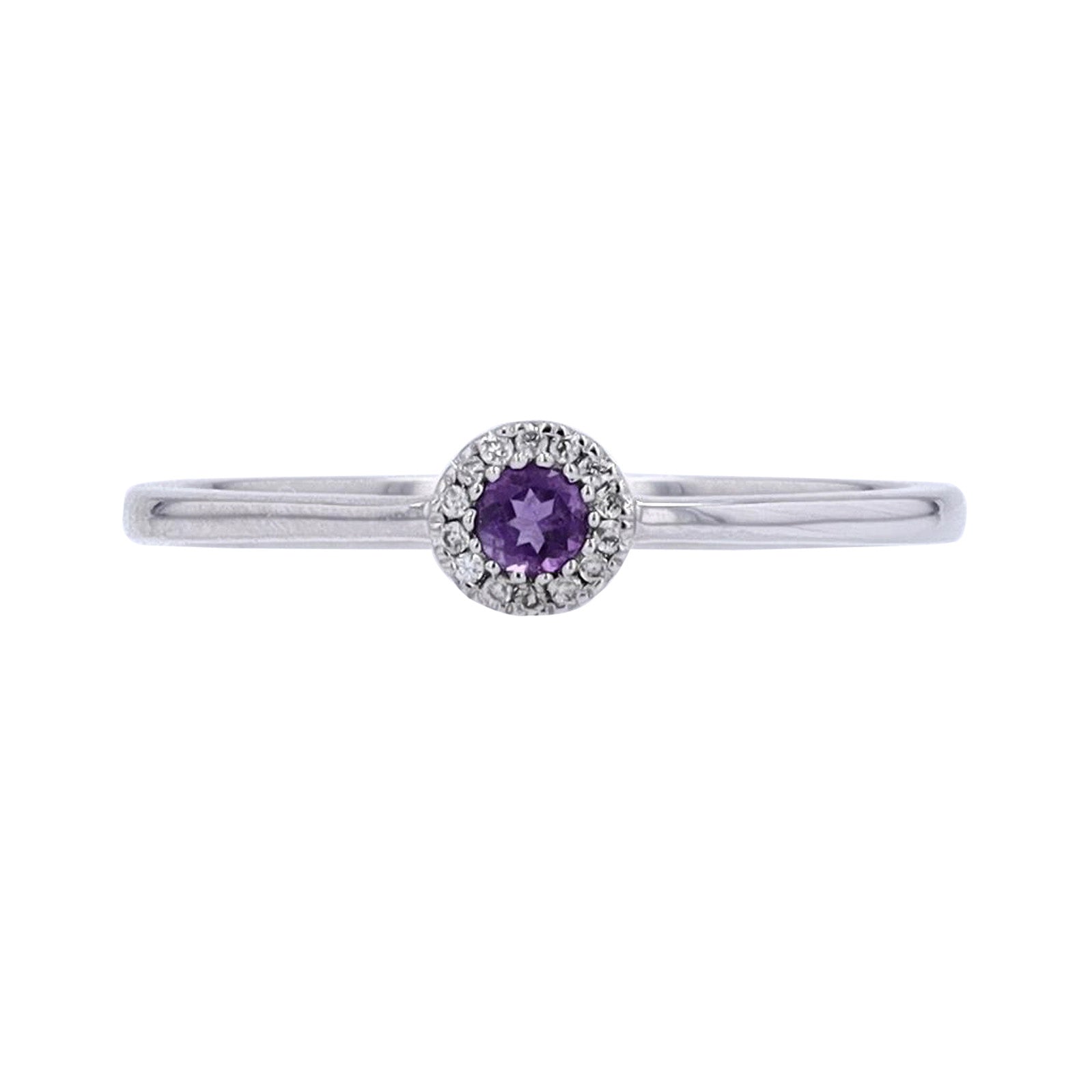 10K Gemstone Center Ring<p><strong>More Colors Available</p></strong>