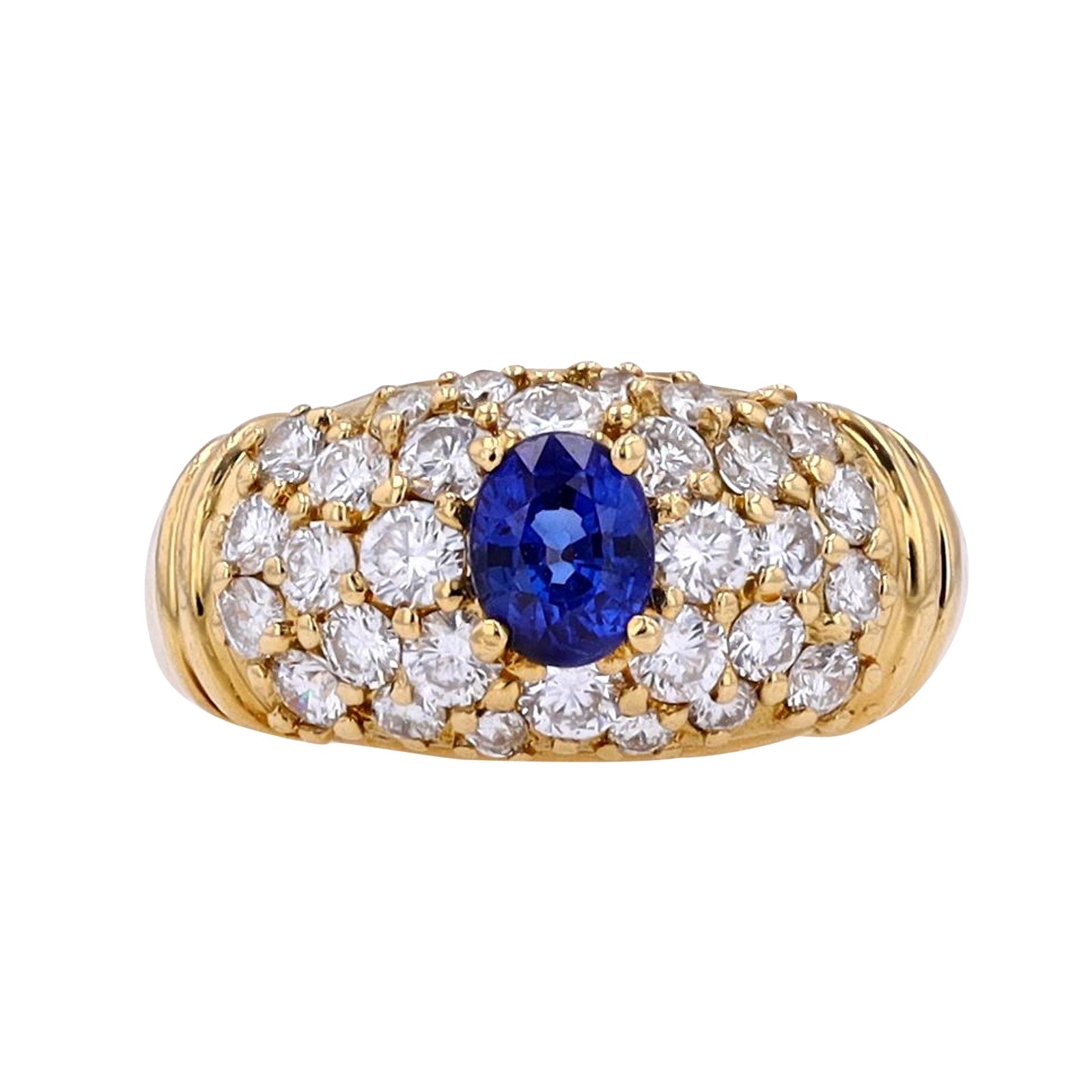 18K YG .60 CT Sapphire Center Ring<p><strong>$829</p></strong>