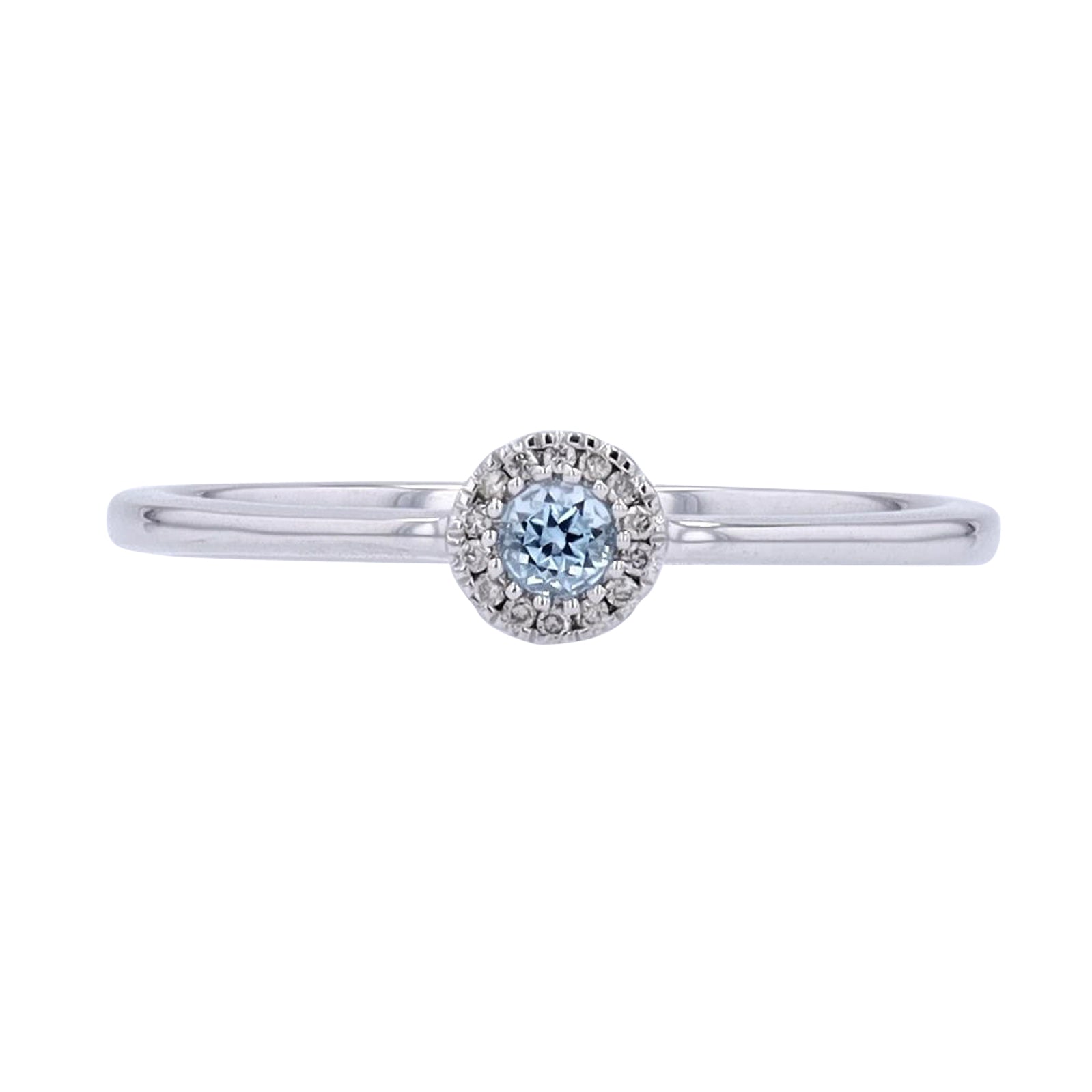 10K Gemstone Center Ring<p><strong>More Colors Available</p></strong>