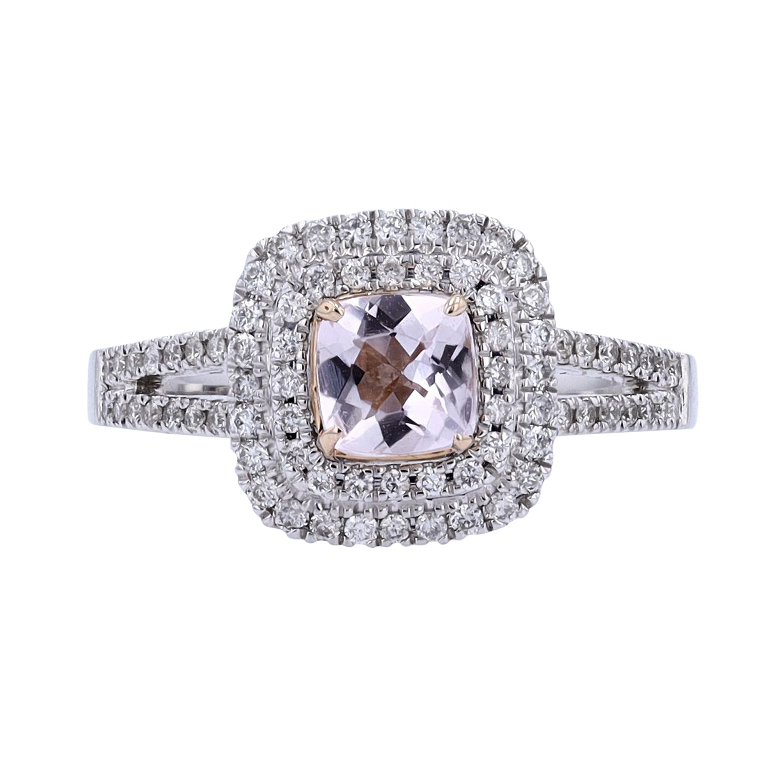 14K WG Simply Vera Vera Wang Morganite Ring