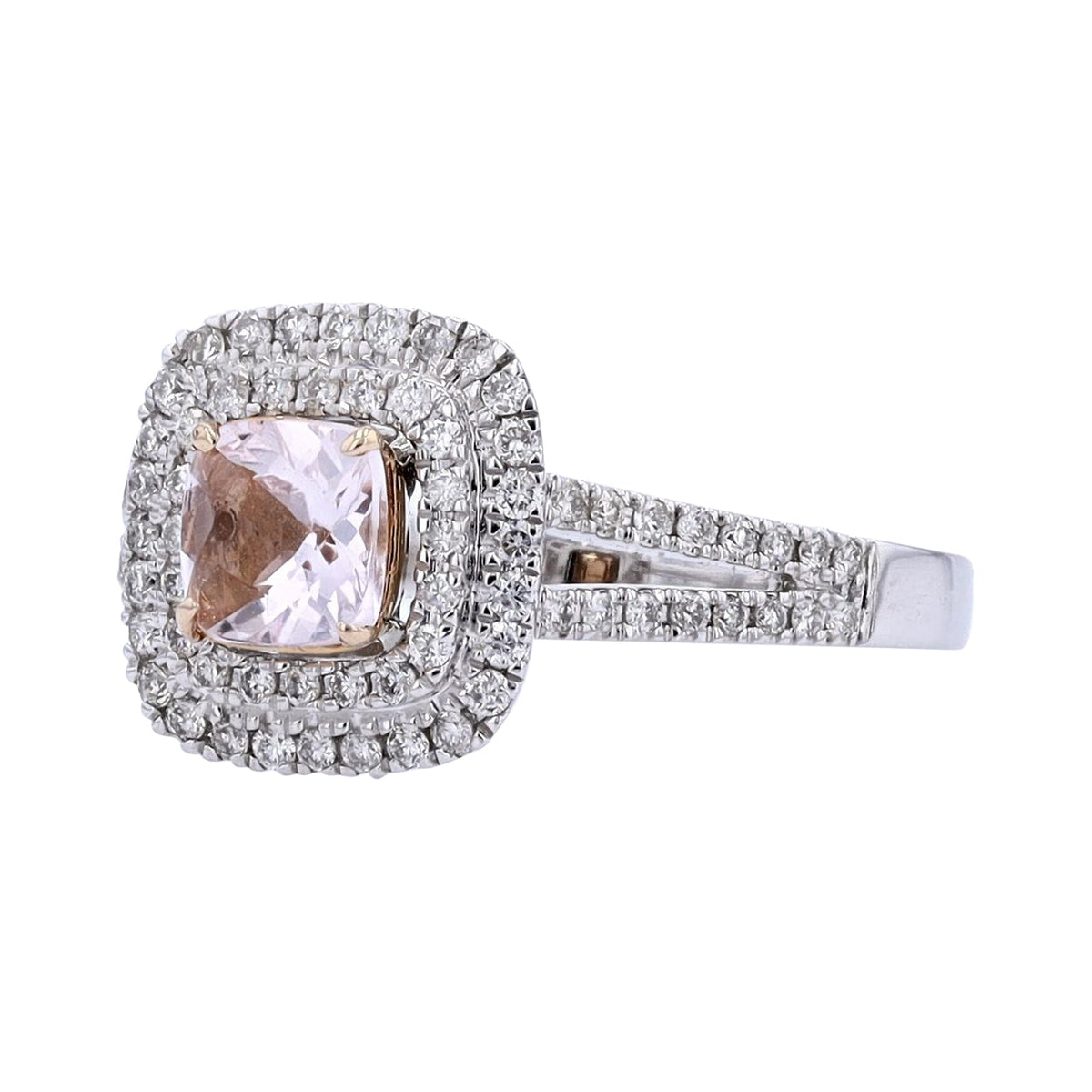 14K WG Simply Vera Vera Wang Morganite Ring