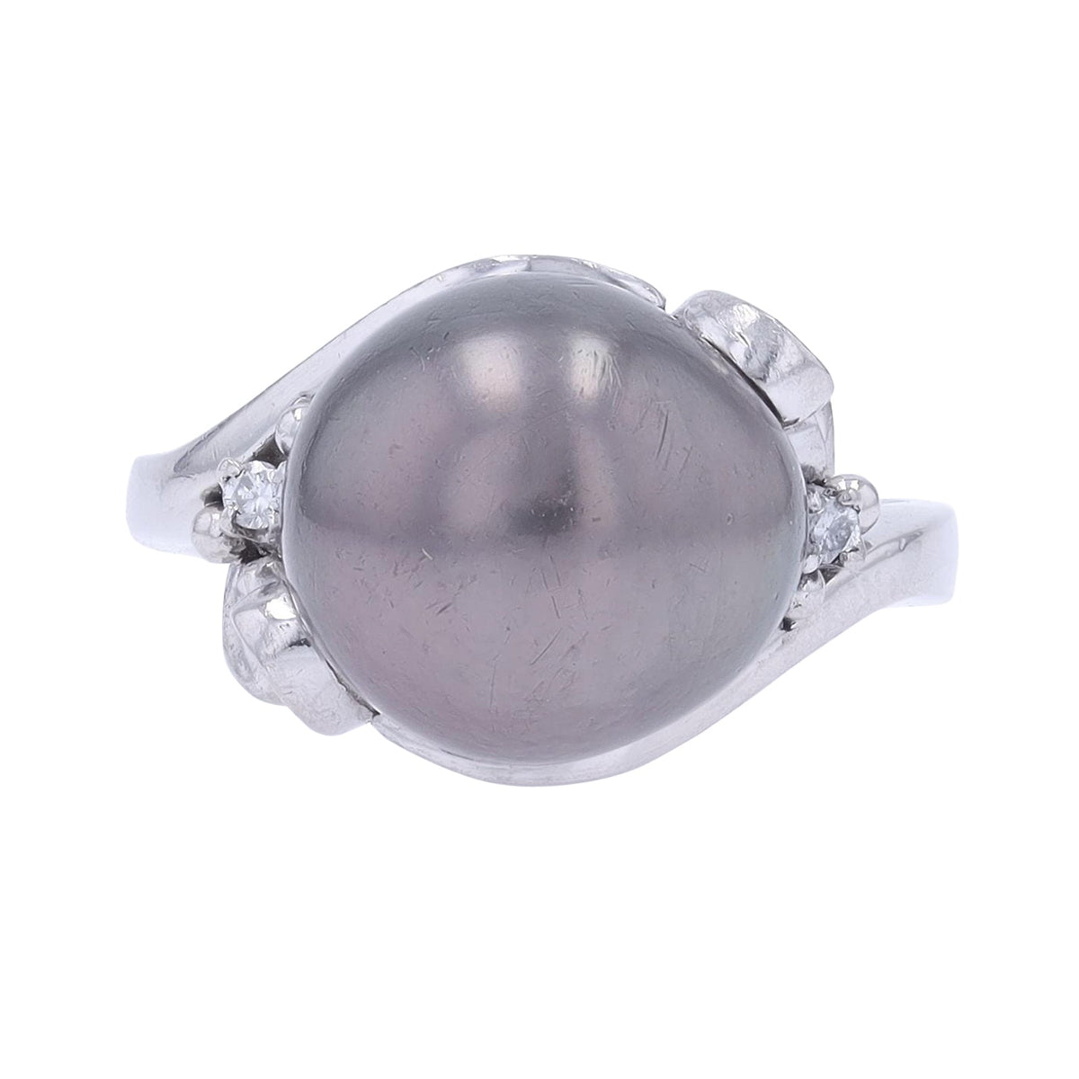 PT900 Tahitian Pearl Ring