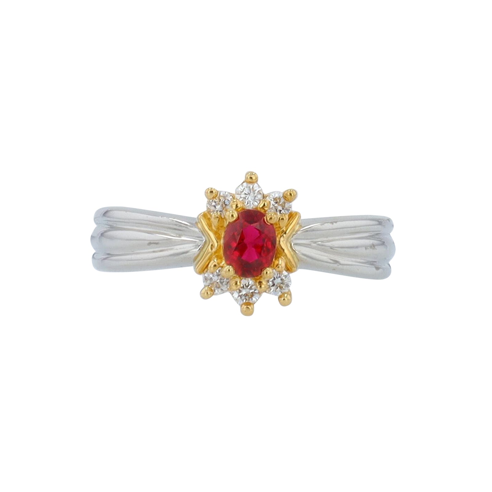 PT900 .32 CT Ruby Ring