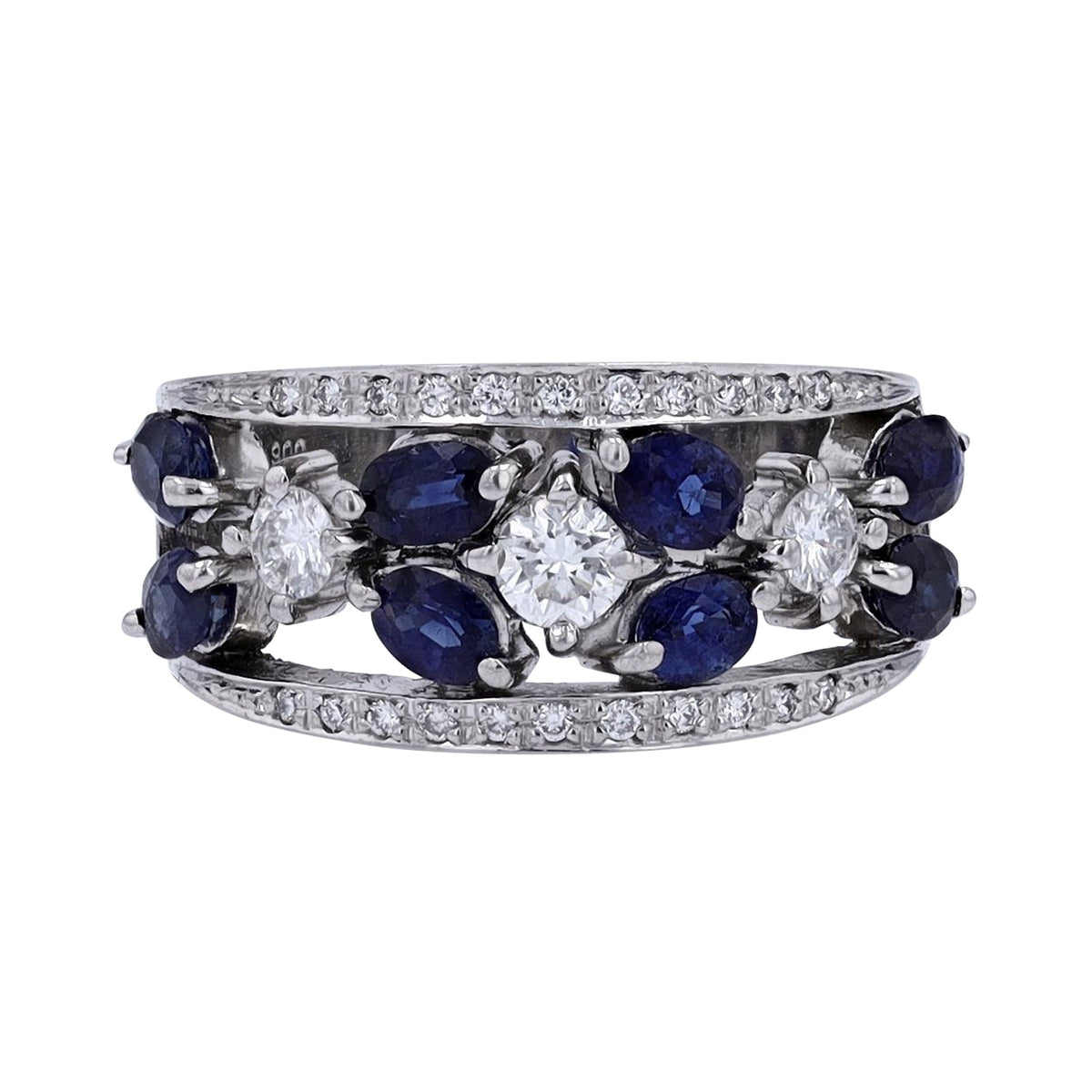 PT900 1.54 CTW Sapphire Ring