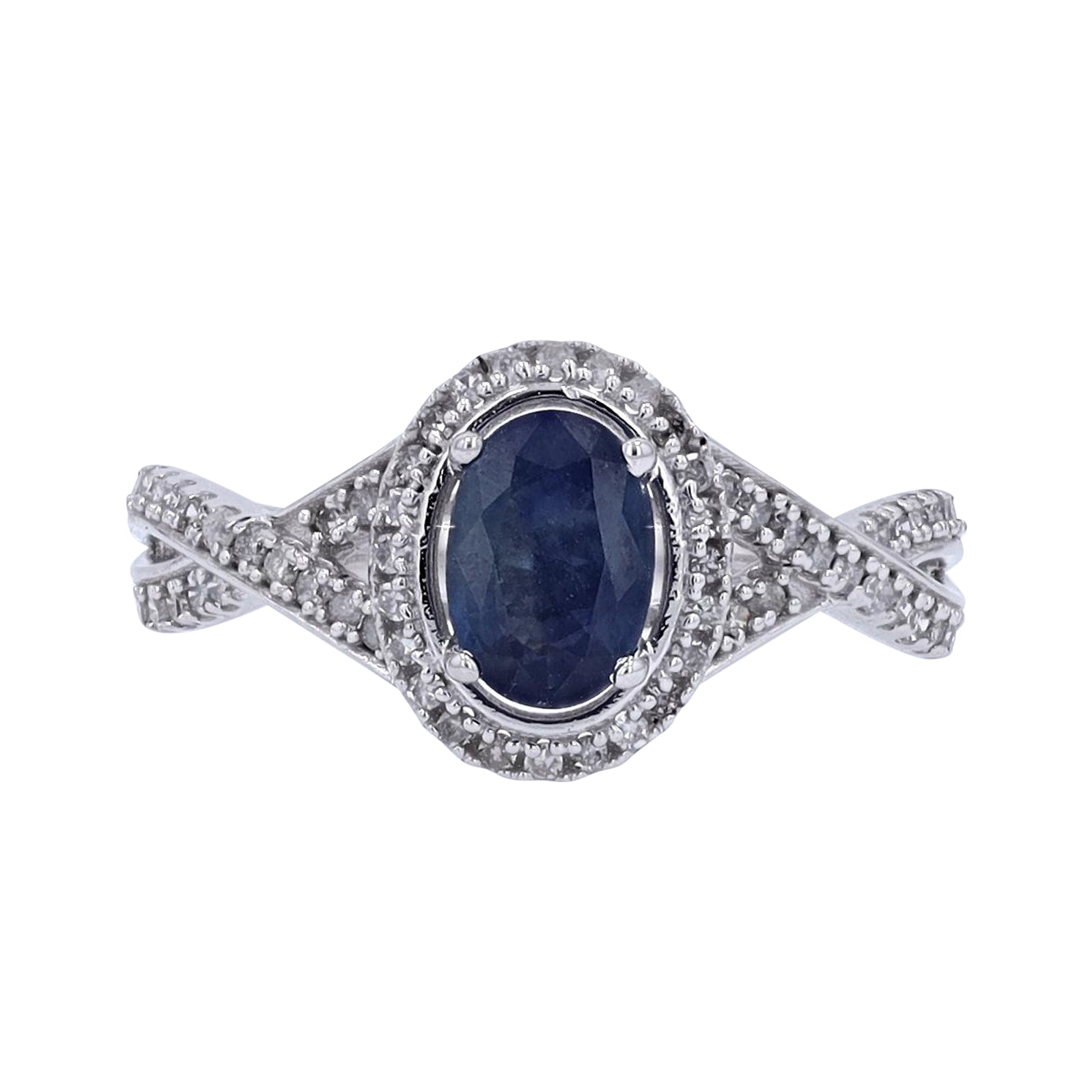 14K 1 CT Gemstone Center Ring<p><strong>More Colors Available</p></strong>