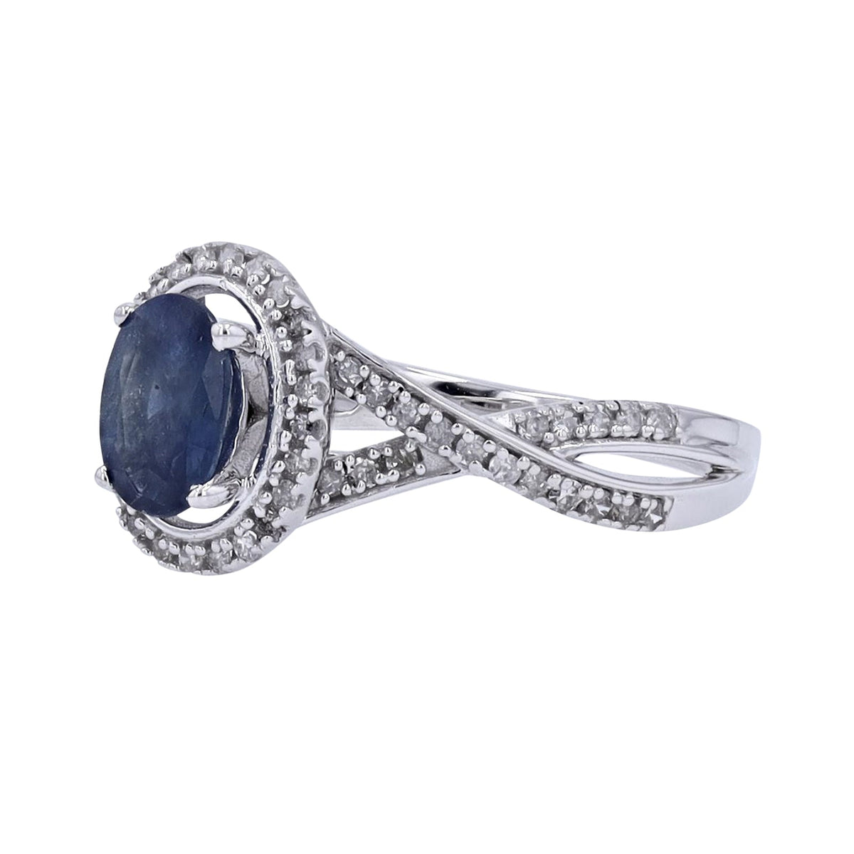 14K 1 CT Gemstone Center Ring<p><strong>More Colors Available</p></strong>