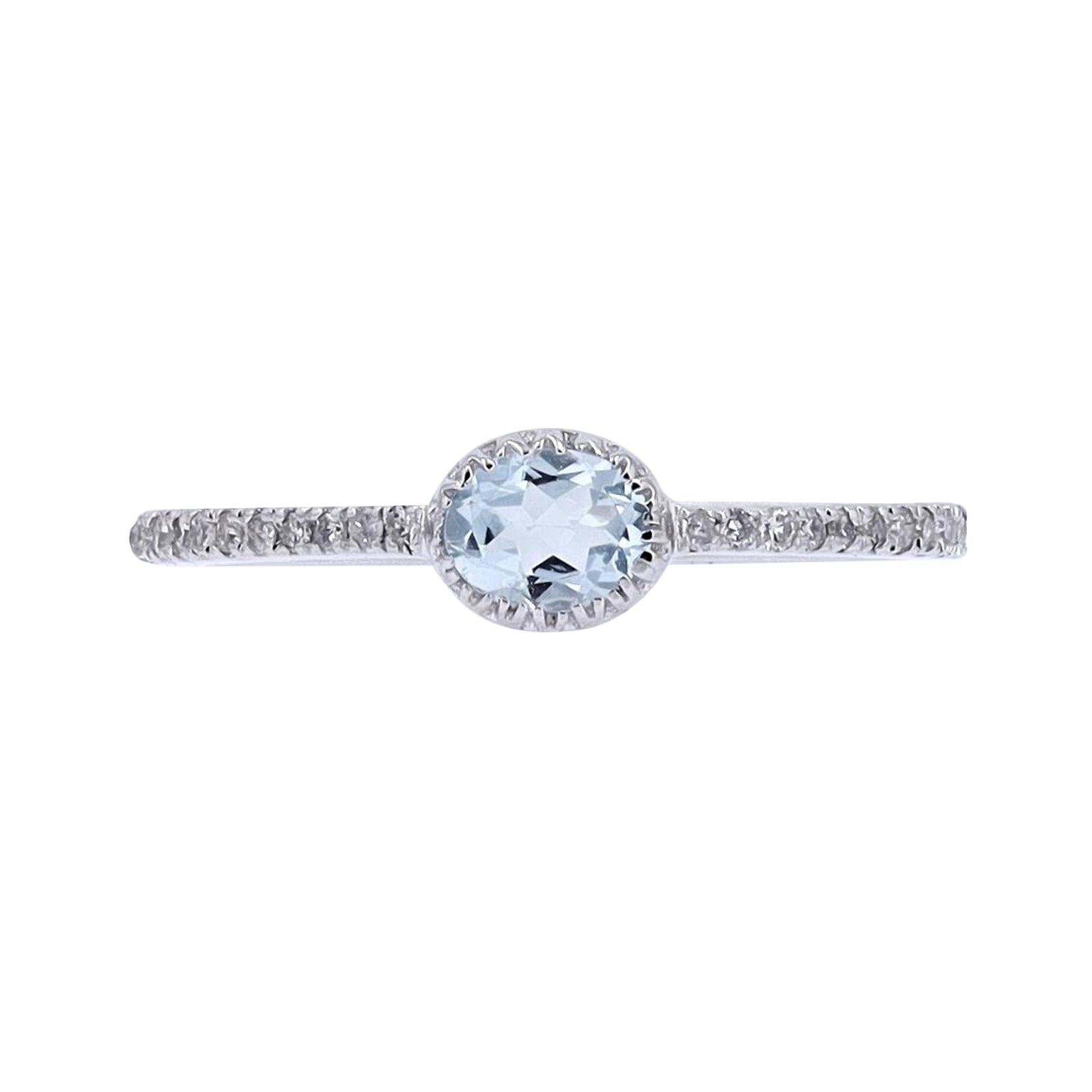 10K Oval Gemstone Ring<p><strong>More Colors Available</p></strong>
