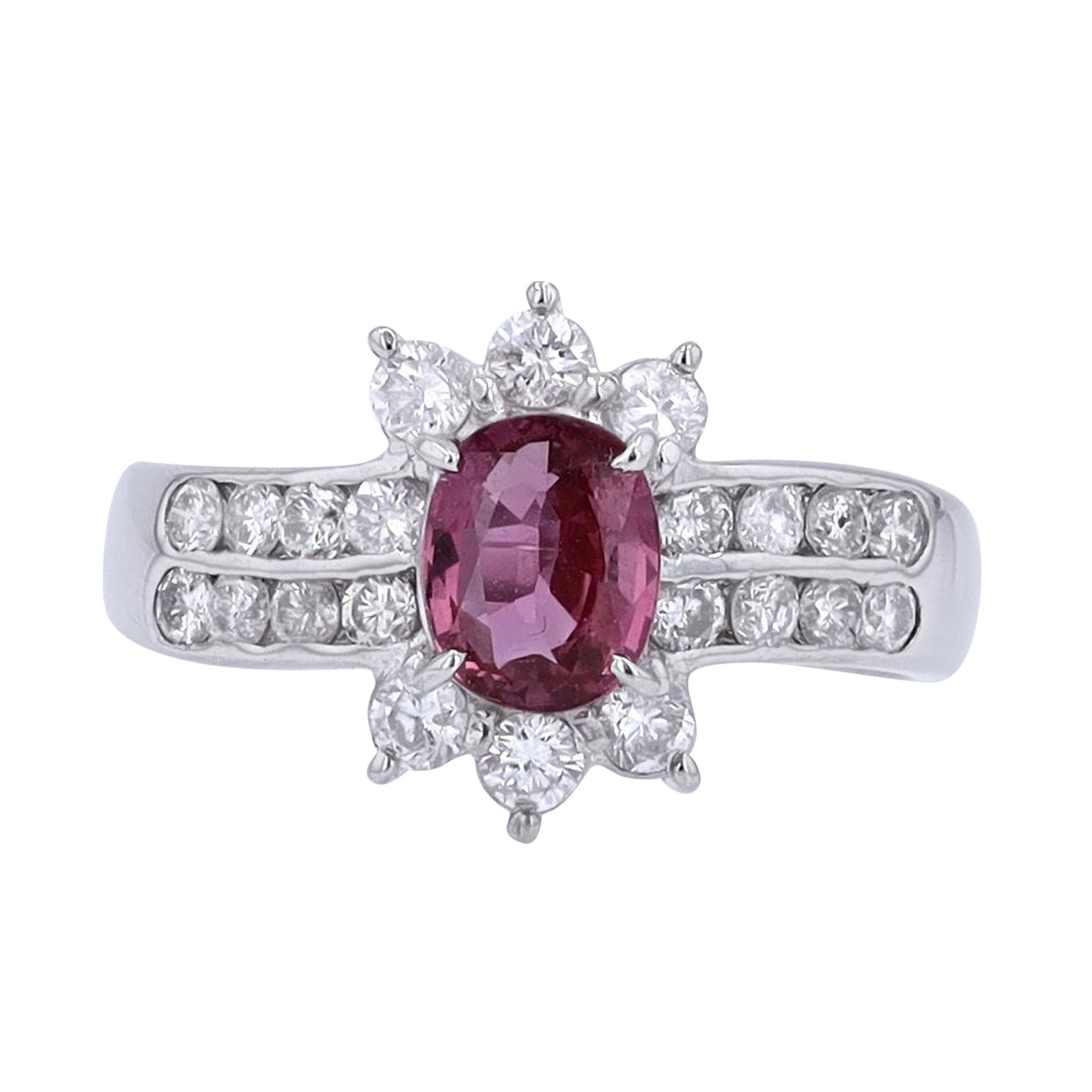 PT900 1 CT Ruby Center Ring<p><strong>$949</p></strong>