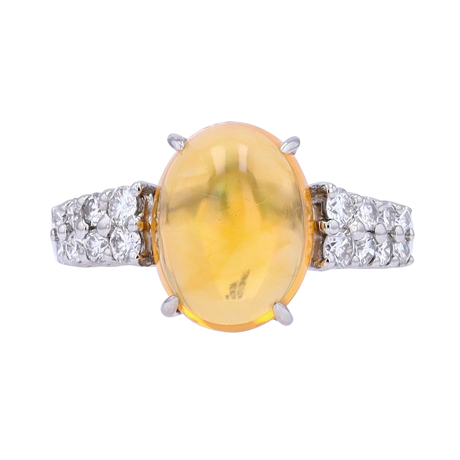 PT900 3.65 CT Fire Opal Ring