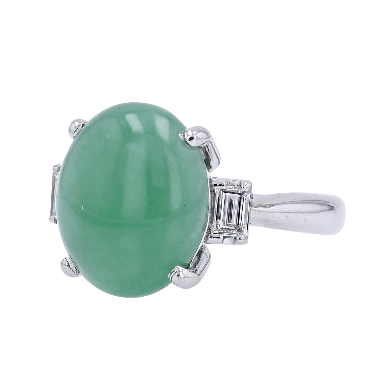 PT900 9.72 CT Jade Ring
