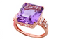 14K EFFY RG 13 CT Amethyst Ring