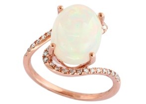 14K EFFY RG 3.90 CT Opal Ring